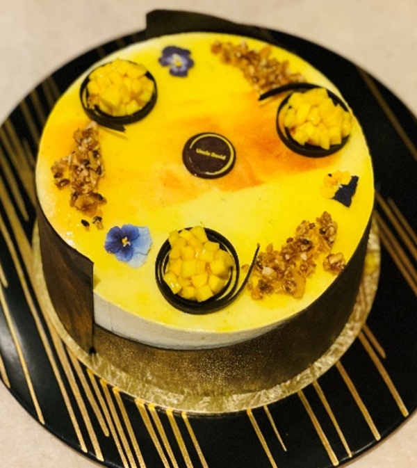 Cempedak Soursop Entremets - Uncle David Homemade Pastry